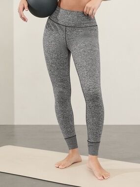 Athleta SoftLuxe Leggings Ultra Soft High Rise Tight Women’s MT Charcoal Heather